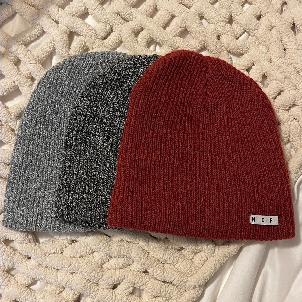 𝚗𝚎𝚏𝚏 𝚋𝚎𝚊𝚗𝚒𝚎 ☼ 3 pack